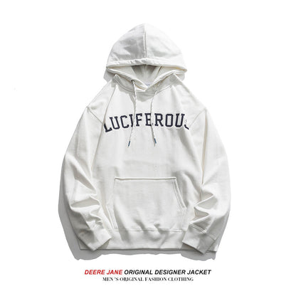 Men Pullover Hoodie Spring Sweater Men's Spring and Autumn Loose Top