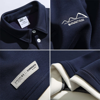 Men Pullover Hoodie Spring Sweater Male Loose All-Matching Top