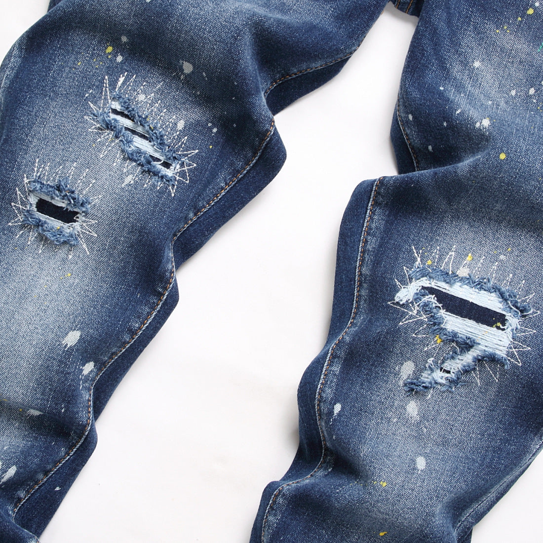 DSQ2 Jeans Ripped Stretch Jeans