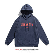 Men Pullover Hoodie Spring Sweater Loose All-Match Casual