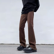 Men Jeans Autumn Skinny Jeans Straight Loose-Fitting Wide-Leg Trousers