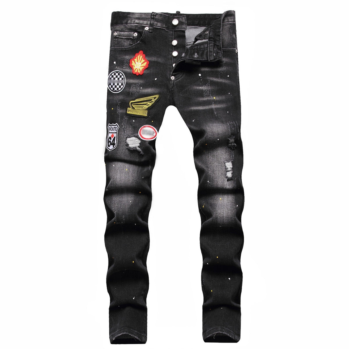 DSQ2 Jeans Ripped Stretch Jeans