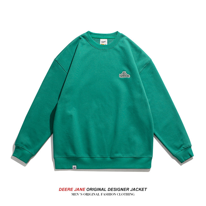 Men Pullover Hoodie Spring Sweater Men's Loose All-Matching Spring and Autumn