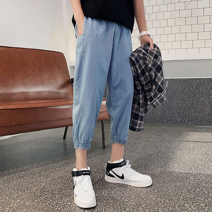 Men Jeans Loose Trousers