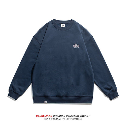 Men Pullover Hoodie Spring Sweater Men's Loose All-Matching Spring and Autumn
