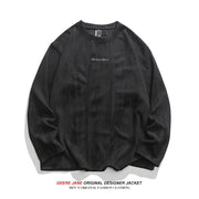 Men Pullover Hoodie Spring Sweater Men's Loose All-Match Casual