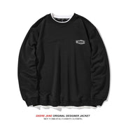 Men Pullover Hoodie Spring Sweater Men's Loose All-Match American Style Trend