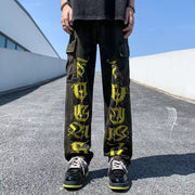 Men Jeans Vintage Straight Jeans