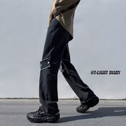 Men Jeans Retro Denim Spring and Autumn Straight Pants