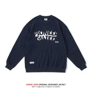 Men Pullover Hoodie Spring Sweater Male American Style Loose Versatile Casual Top
