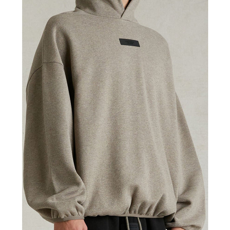 Fog Essentials Hoodie Stretch Hoop Loose Fleece Hooded Sweater
