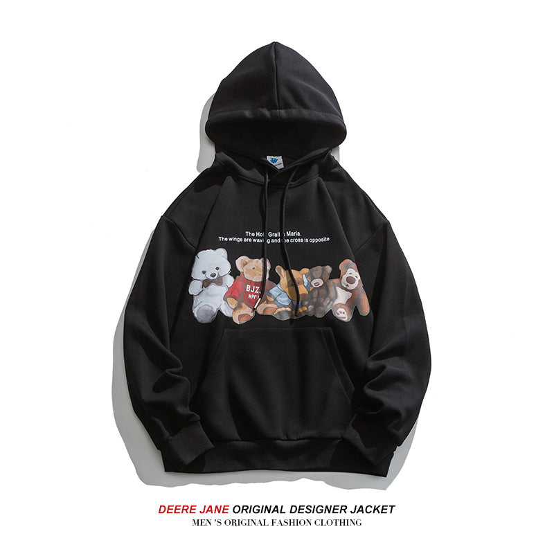 Men Pullover Hoodie Spring Sweater Men's Loose Couple Casual
