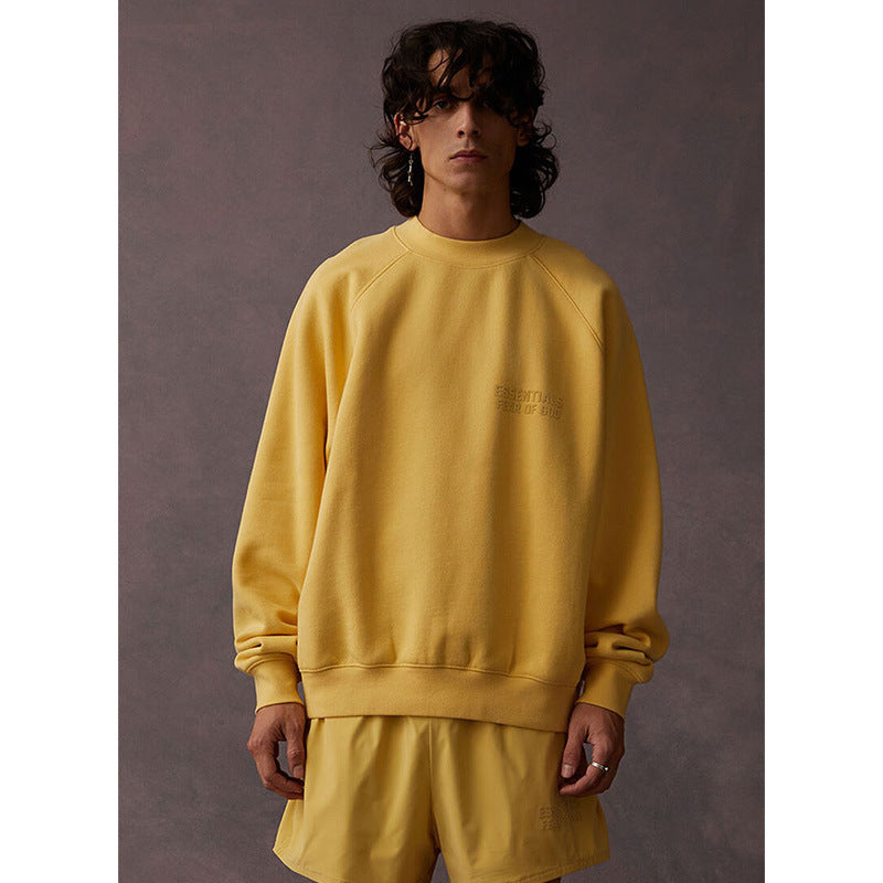 Fog Essentials Sweatshirt Unisex Crew Neck Loose Fleece Sweater