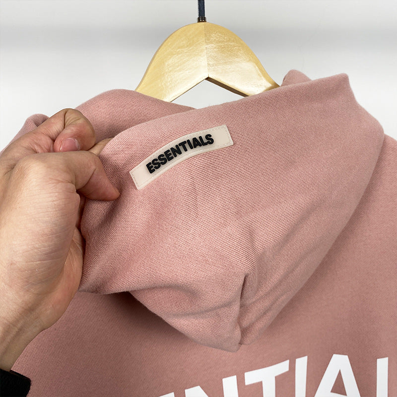 Fog Essentials Hoodie Unisex Loose Fleece Hooded Sweater Couple