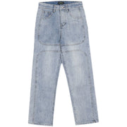 Men Jeans Retro Loose Summer Hip Hop Straight Casual Trousers