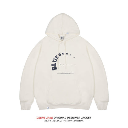 Men Pullover Hoodie Spring Sweater Men's Loose All-Match Casual