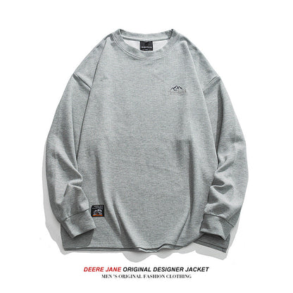 Men Pullover Hoodie Spring Loose All-Matching Hoodie