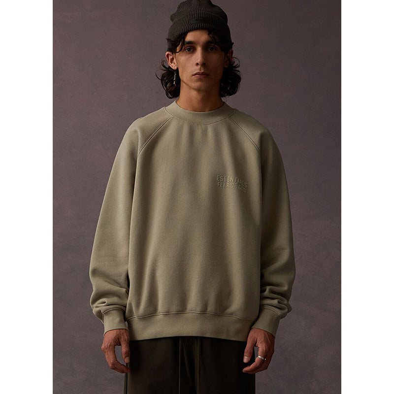 Fog Essentials Sweatshirt Unisex Crew Neck Loose Fleece Sweater