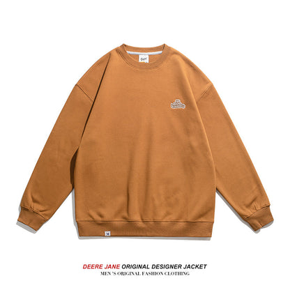 Men Pullover Hoodie Spring Sweater Men's Loose All-Matching Spring and Autumn