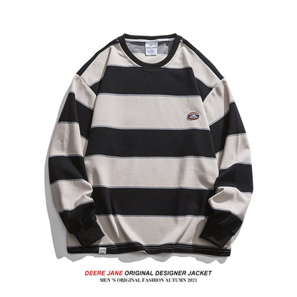 Men Pullover Hoodie Spring Sweater Male Loose All-Matching Top