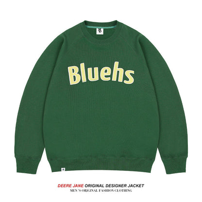 Men Pullover Hoodie Spring Sweater Men's Loose All-Match Casual