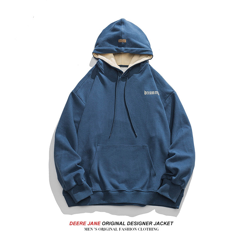 Men Pullover Hoodie Spring Sweater Male Loose All-Matching Top