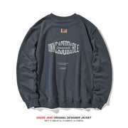 Men Pullover Hoodie Spring Sweater Men's Loose All-Match American Style Trend