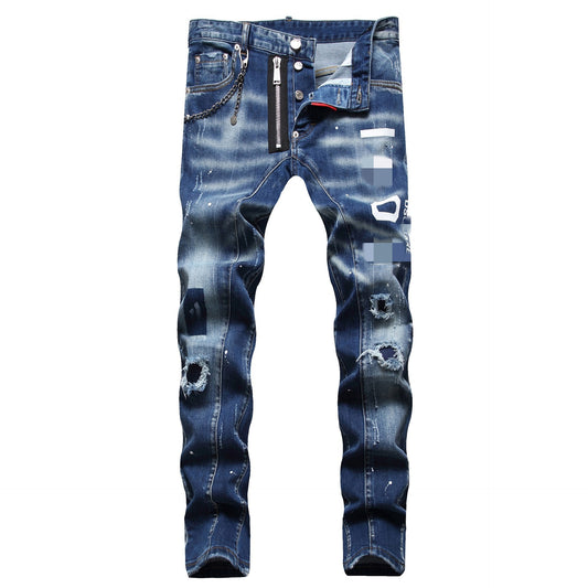 DSQ2 Jeans Ripped Stretch Jeans