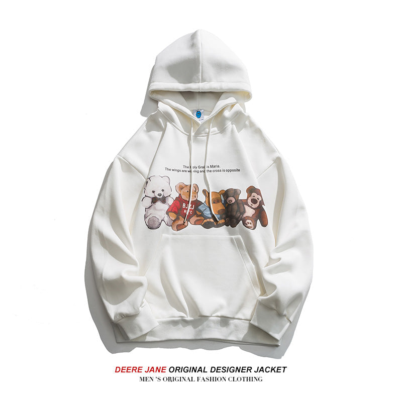 Men Pullover Hoodie Spring Sweater Men's Loose Couple Casual