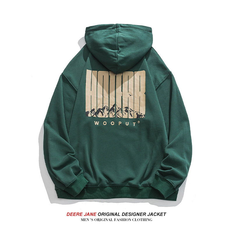 Men Pullover Hoodie Spring Sweater Men's Loose All-Matching Couple Style Casual
