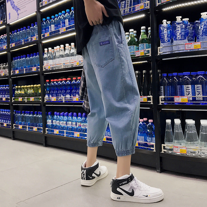 Men Jeans Loose Trousers