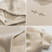 Men Pullover Hoodie Spring Sweater Men's Loose Casual Casual Student Coat