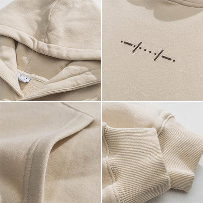 Men Pullover Hoodie Spring Sweater Men's Loose Casual Casual Student Coat