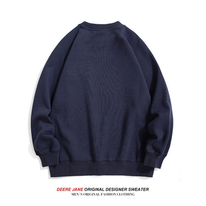 Men Pullover Hoodie Spring Sweater Men's Loose All-Match Casual