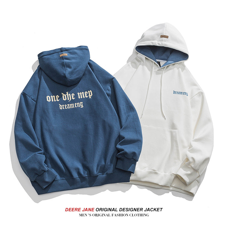Men Pullover Hoodie Spring Sweater Male Loose All-Matching Top