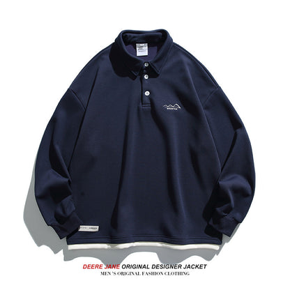 Men Pullover Hoodie Spring Sweater Male Loose All-Matching Top