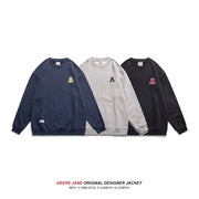 Men Pullover Hoodie Spring Sweater Male Loose All-Match Simple Leisure