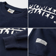 Men Pullover Hoodie Spring Sweater Male American Style Loose Versatile Casual Top