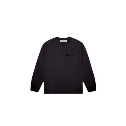 Fog Essentials Long Sleeve T-Shirt Flocking Logo Loose Long Sleeve T-Shirt