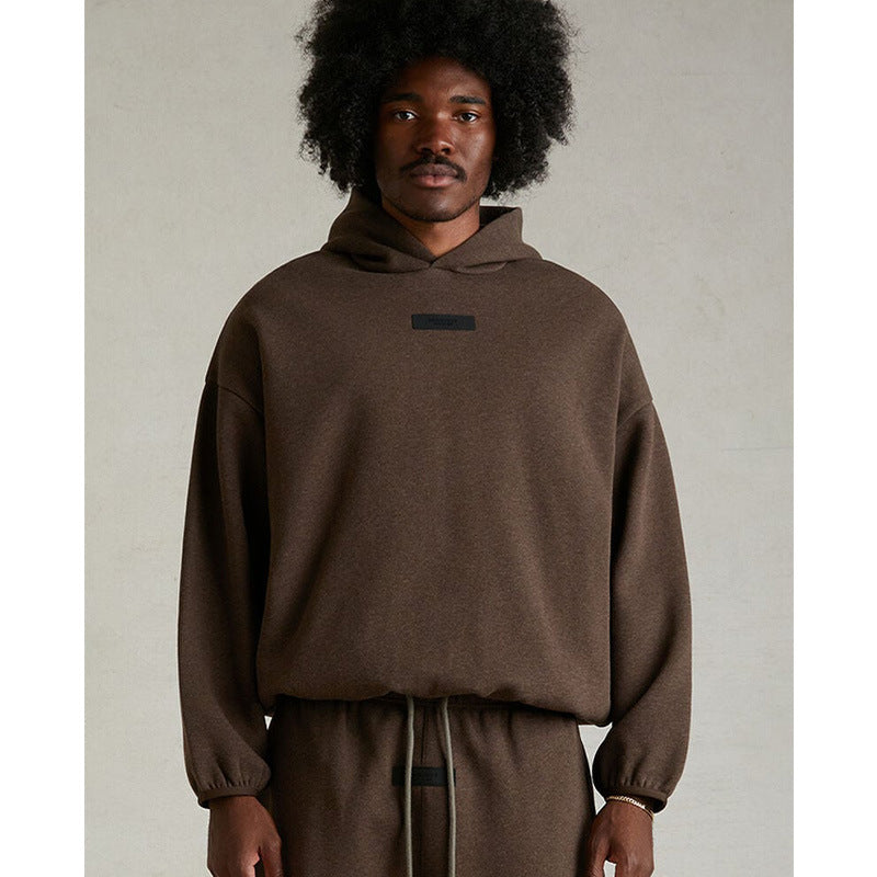 Fog Essentials Hoodie Stretch Hoop Loose Fleece Hooded Sweater
