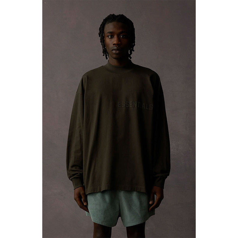 Fog Essentials Long Sleeve T-Shirt Unisex Loose Sweater