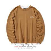 Men Pullover Hoodie Spring Sweater Men's Loose All-Match American Style Trend