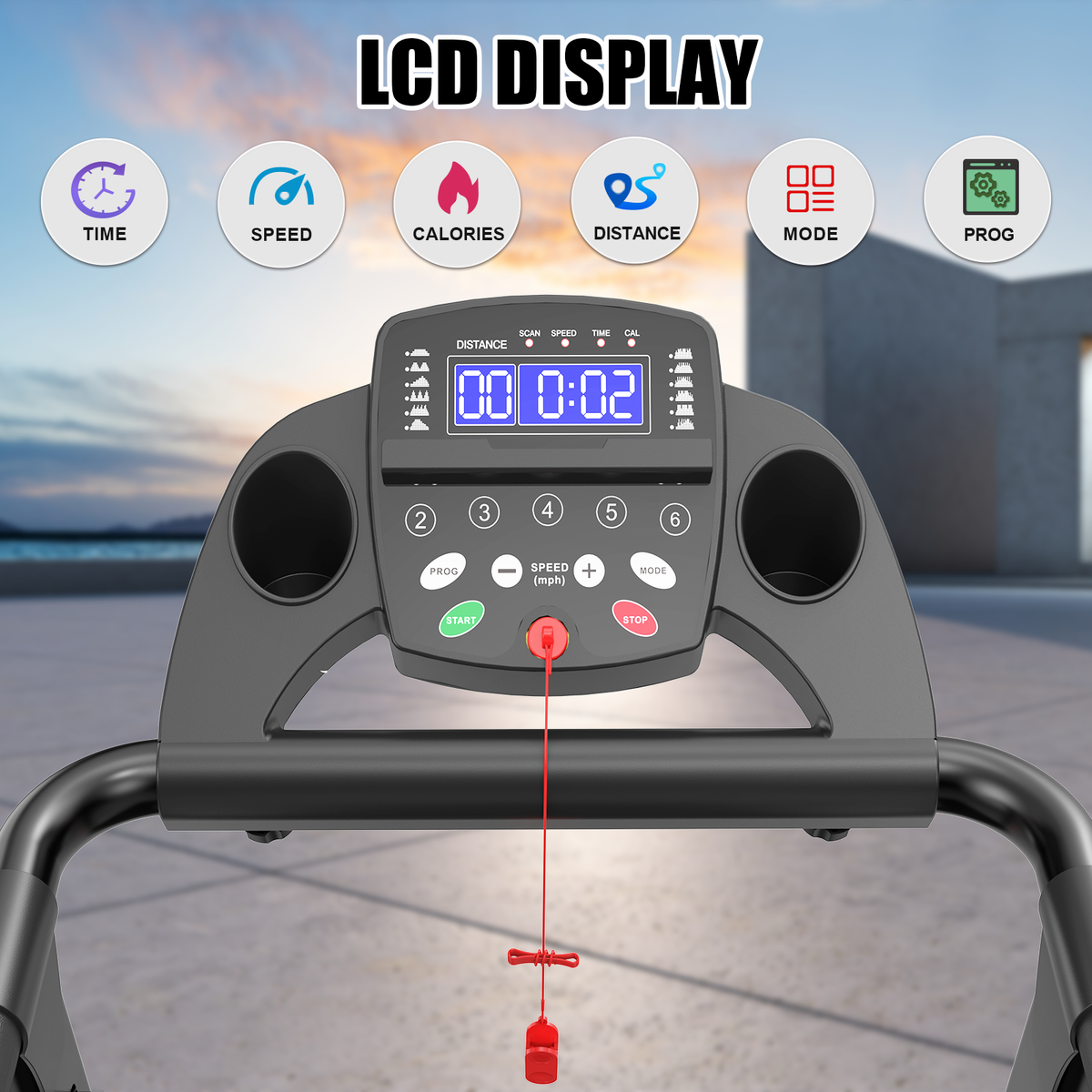 APP Control Fitness Walking Pad Foldable Home Treadmill