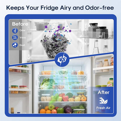 Refrigerator Air Filter Replacement Triple Filtration