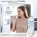 Square Refrigerator Hard Water Home Filter
