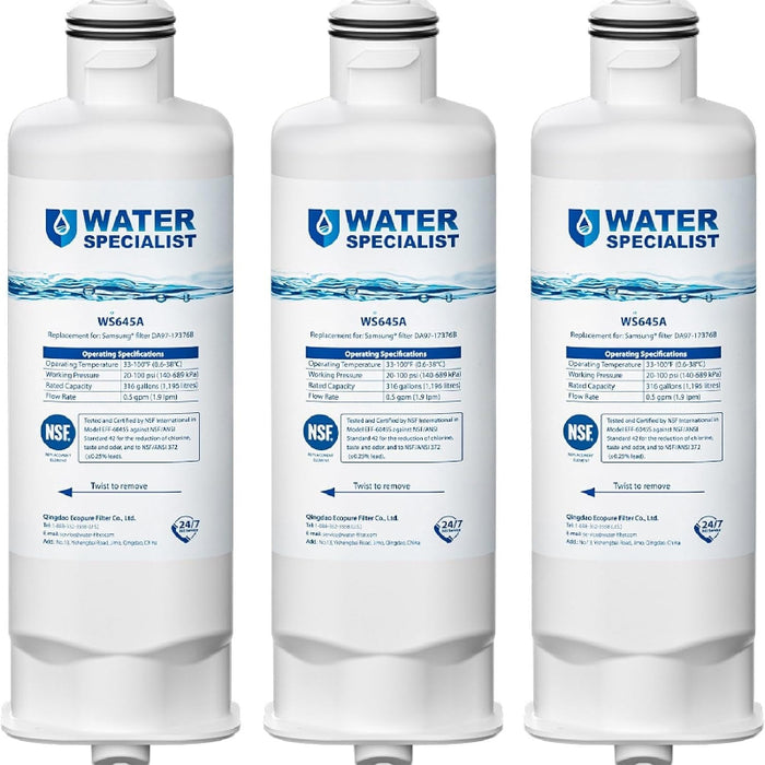 Square Refrigerator Hard Water Home Filter