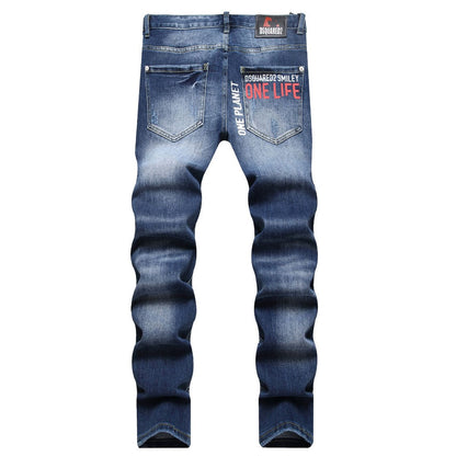 DSQ2 Jeans Ripped Slim-Fit Jeans