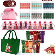 ROZINO Christmas Gift Set for Women - 8 Piece Bath, Body & Hair Care Collection