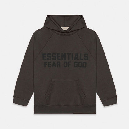 Fog Essentials Hoodie Unisex Flocking Logo Loose Hooded Sweater