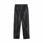 Men Jeans Loose Straight Straight-Leg Wide-Leg Pants